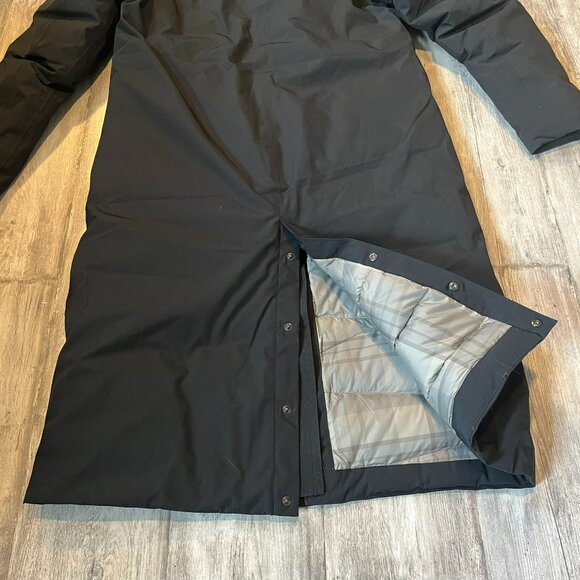NWT! Nau W's Copenhagen Down Trench Parka Coat, Black (Caviar), Large - Picture 12 of 16